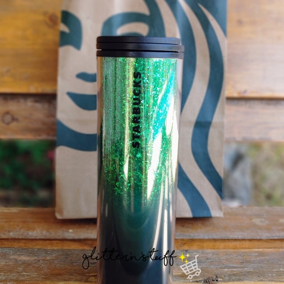 Starbucks Ombre Green  Glitter ✨ Tumbler - Picture 2 of 11